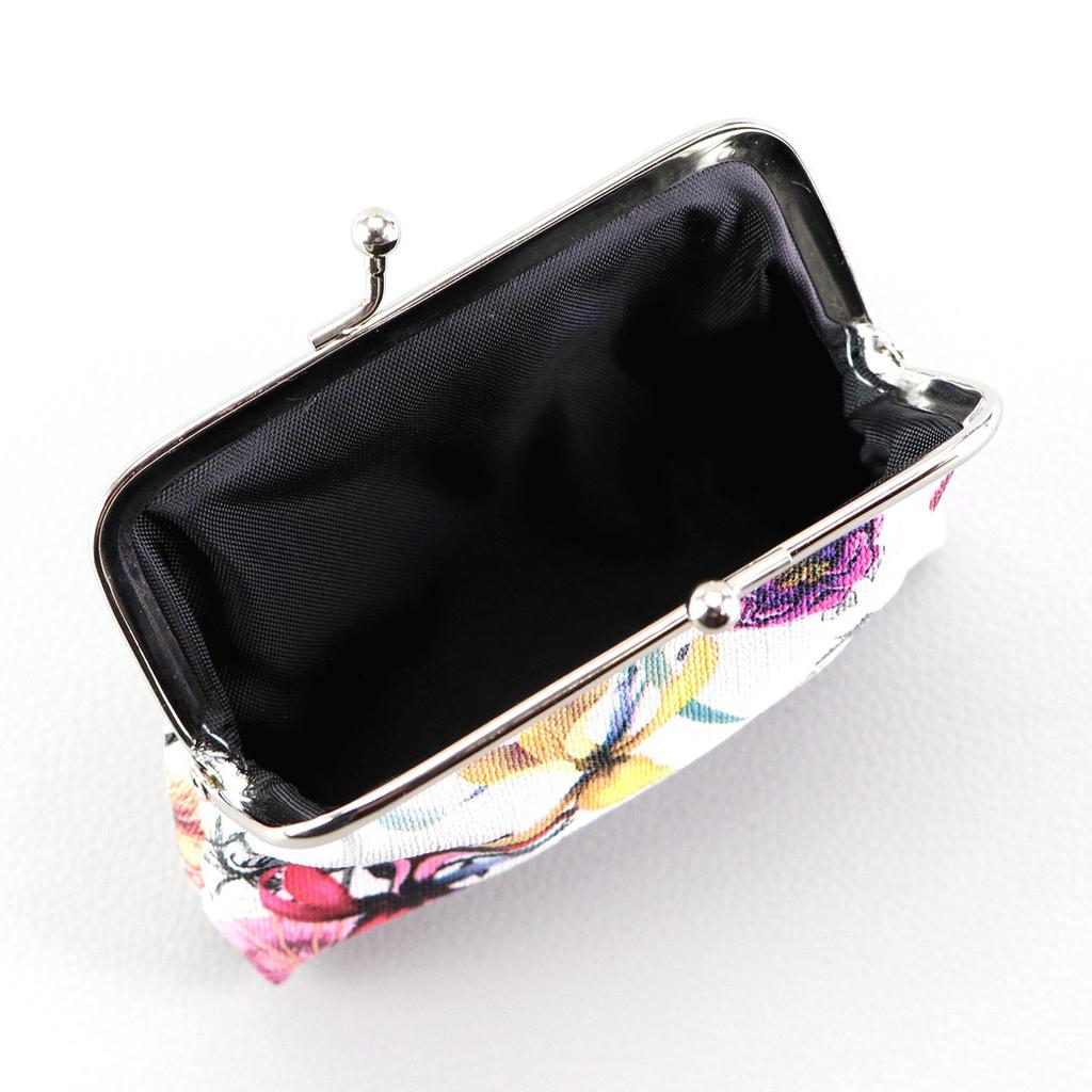 Women's Eco-leather Wallet with Flowers Eslee