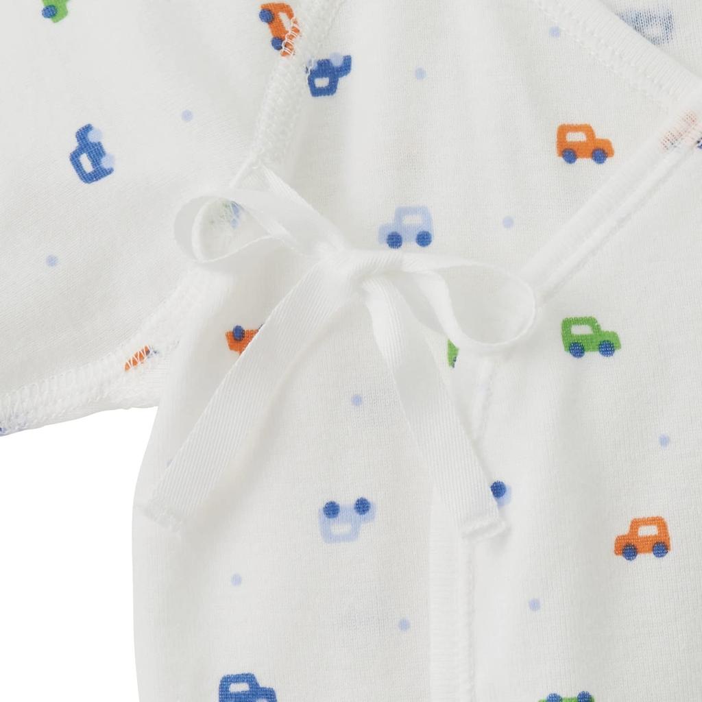 Miki House Hot Biscuits Short Boys and Baby Undershirt, Girls, Newborn, Clothes, Blue, 60cm, 70-2116-492