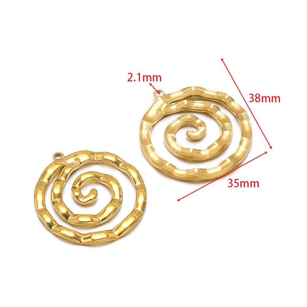 5Pcs Stainless Steel Multistyle Sun Charms Flower Pendants for DIY Retro Jewelry Making Handmade Necklace Earrings Findings Bulk