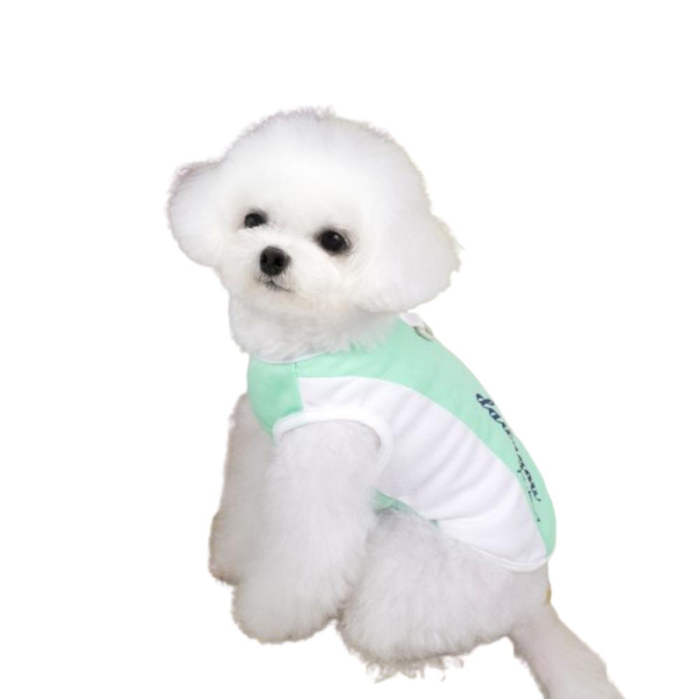 

Summer Thin Dog T-shirt Soft Dog Sweatshirt Fashion Pet Mesh Vest Four Seasons M