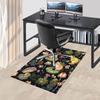 1 Stück Froschblumen Extra Groß Rutschfester Bodenteppich, Büro, Familie, Schlafzimmer Großer Teppich Innen Teppiche, Lebendige Farben