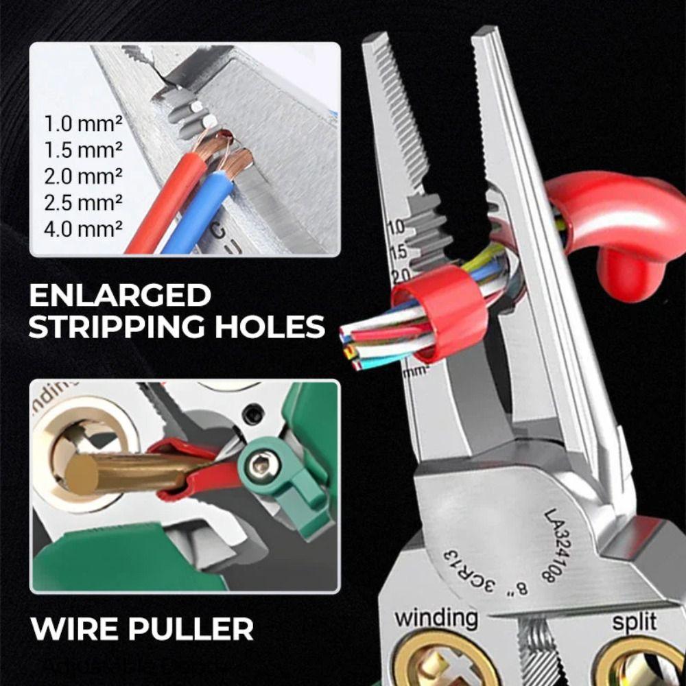 Wire Stripping Insulation Wire Stripping Pliers Multifunction Electrician Tools