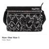 Li Ning Cotton Shoulder Bag, Crossbody Bag Unisex Black ABDT249-1