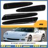 For 2005-2013 Chevrolet Corvette C6 Smoked Front & Rear Side Marker Lights 4PCS