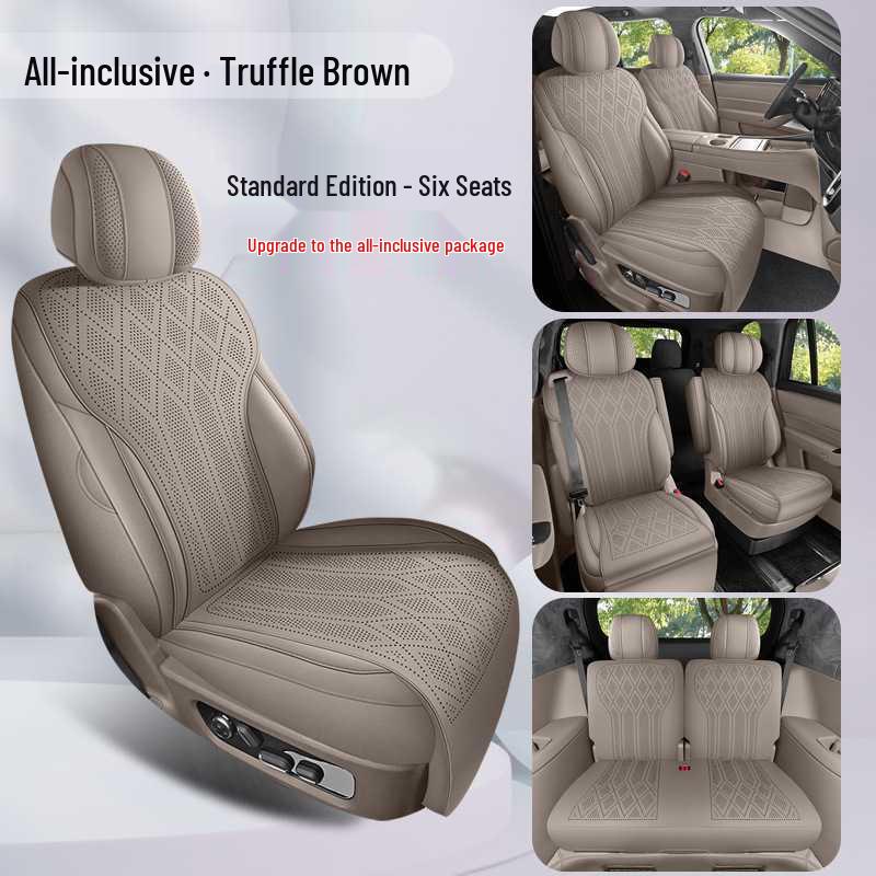 Wenjie M9 Suede Perforated All-Season Seat Cushions
