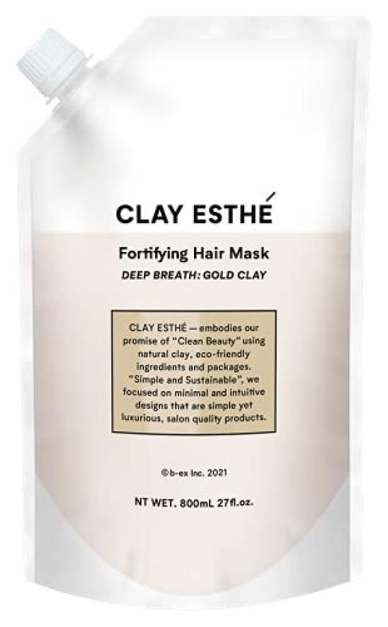 

BX Clay Esthe Fortifying Hair Mask Gold Clay 800g