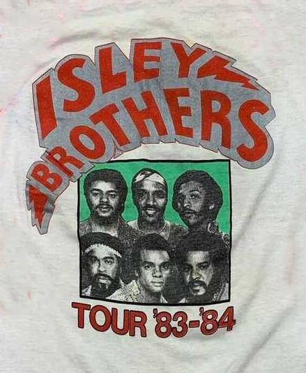 Band Tees Vintage Isley Brothers Cotton T-Shirt Full Size S-5Xl RS356 Unisex T-Shirt XXXL