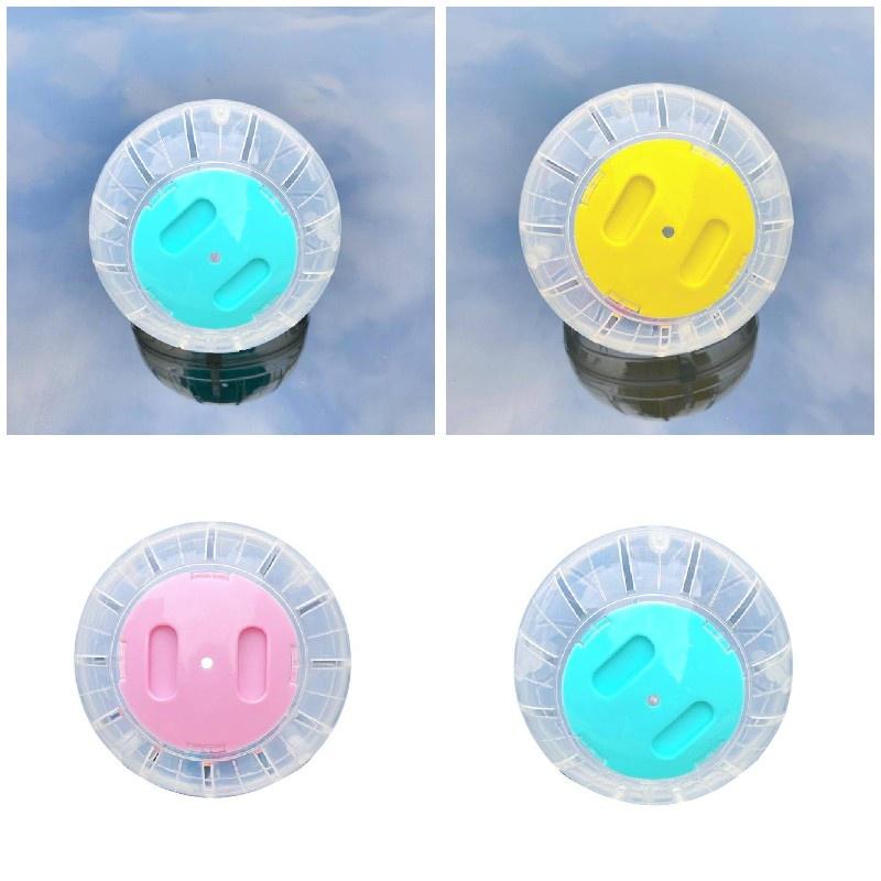 Giocattolo Fitness Colorato per Criceti Sfera Trasparente in Plastica per Roditori per Correre ed Esercizio