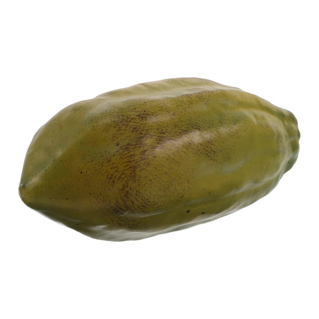 Realistic Fake Cocoa Fruit Artificial Coffee Fruit Prop Green Simulated Table Decoration Home Cafe Display Artificial Food Prop