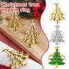 5Pcs Christmas Napkin Rings Set Xmas Tree Ornaments Creative Napkin Buckle Christmas Banquet Home Kitchen Dinner Table Decor