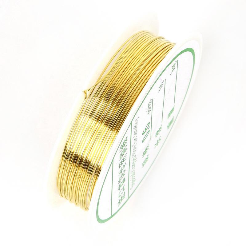 Copper Wire for Shaping, Jewelry, DIY Crafts, Hairpin Accents, and Accessories