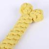 Dog Rope Toy Bone Shaped Dog Chew Toy for Teething Training Interactive Play Cotton Rope Pet Toy for Small Medium Dogs