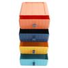 4Pcs Drawer Plastic Storage Box Desk Organization Stackable Storage Drawers Set for Home Office