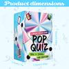 Lyrics Pop Quiz 90s & 2000s Edition Music Trivia Game, Friends Throwback Lyrics Games, Pop Quiz Card Game, 150 Cards Memory Correct Games for Friends,