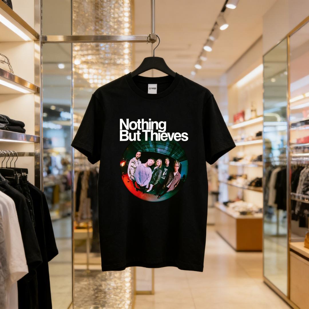 футболка группы NOTHING BUT THIEVES 2026 Новая парная футболка мужская Универсальная одежда Мужская футболка Летняя Новая мужская футболка M