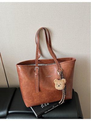 Damen Koreanische Mode Große Kapazität Retro Tragetasche - Vielseitiges und stilvolles Unterarm-Accessoire