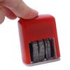 Reusable Practical DIY Hand Account Date Stamps ABS Adjustable Universal Office Supplies Self-Inking Tool For Student