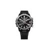EDIFICE 100 metros à prova d'água solar Quartzo pulseira de resina relógio masculino mostrador preto ECB-2000YTP-1AJF
