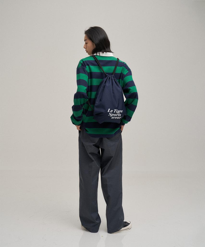 Le Tigre Draw String Gymsack (Sports Logo)
