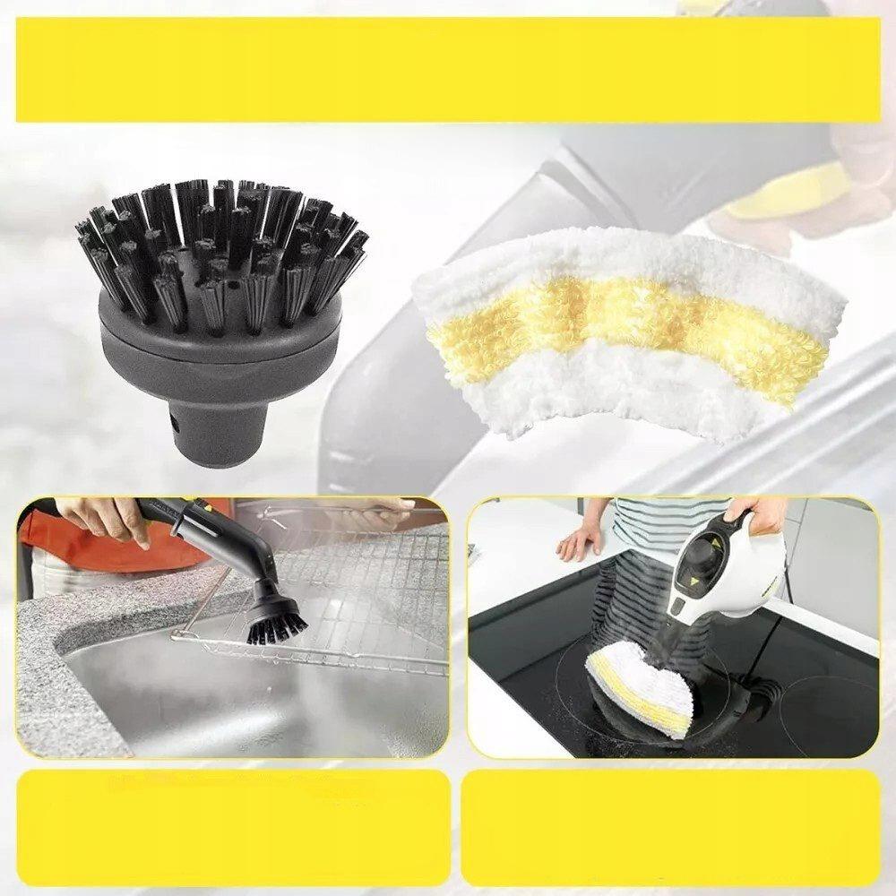 Zestaw Szczotek Nakładek Do Karcher Easyfix Sc1 Sc2 Sc3 Sc4 Sc5 Mikrofibra
