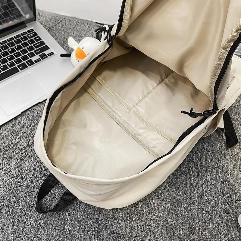 Retro Backpack Student Schoolbag Men's And Women's Backpack