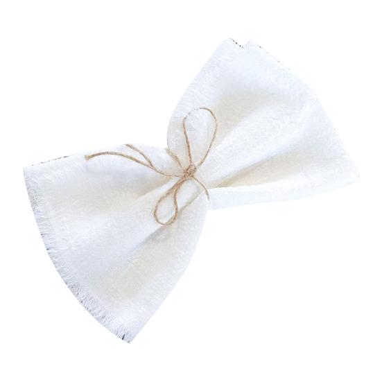 Nordic Fringed Cotton Napkin Tassel Dinner Napkins for Wedding Party Soft Absorbent Reusable Elegant Table Decor for Home Restaurant