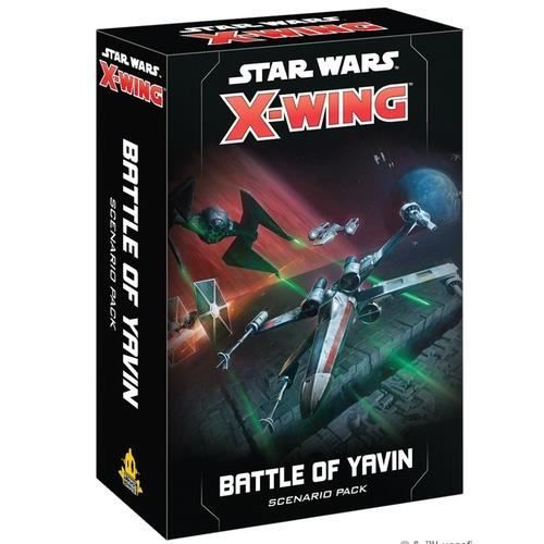 Extension De Jeu De Société - Fantasy Flight Games - Star Wars X-Wing 2ème Édition - La Bataille De Yavin