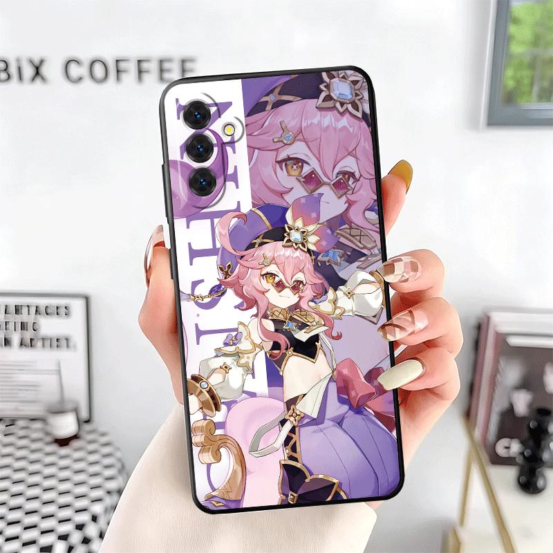 Genshin Impact Anime Soft Phone Case for Samsung A17 A37 A57 A16 A26 A36 A56 A15 A25 A35 A55 A14 A24 A34 A54 A13 A23 A33 A53 A52