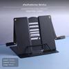 Adjustable Metal Kids Book Stand, Chinese Design Desktop Perusal Rack, Foldable Holder for