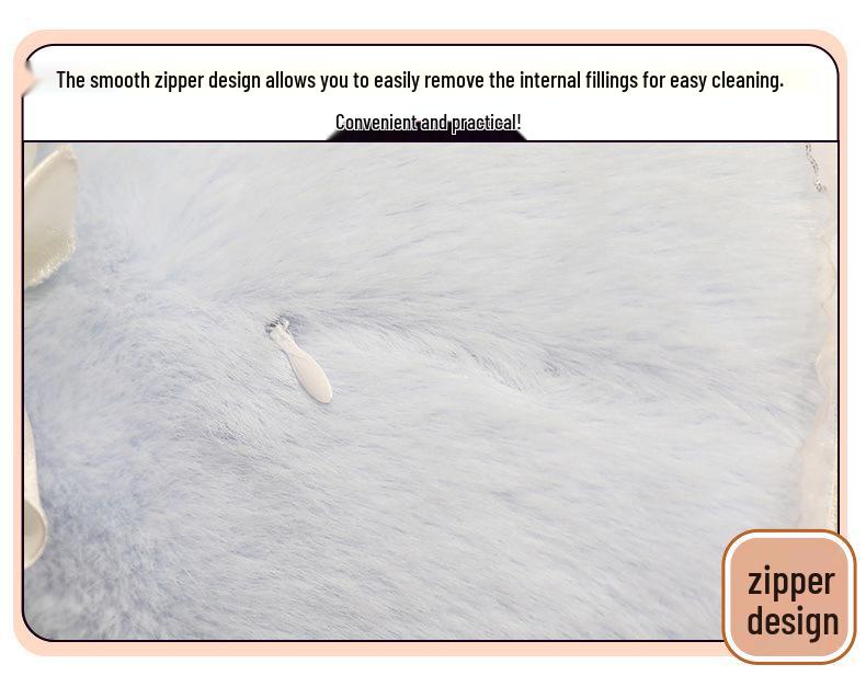 Blumenkleid Kleines Lamm Plüschkissen - Gute Nacht Serie Schaf Puppe Stofftier