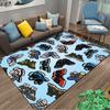 Sneaker Pattern Cartoon Carpet Suitable As a Non-slip Mat for the Living Room or Bedroom Sofa