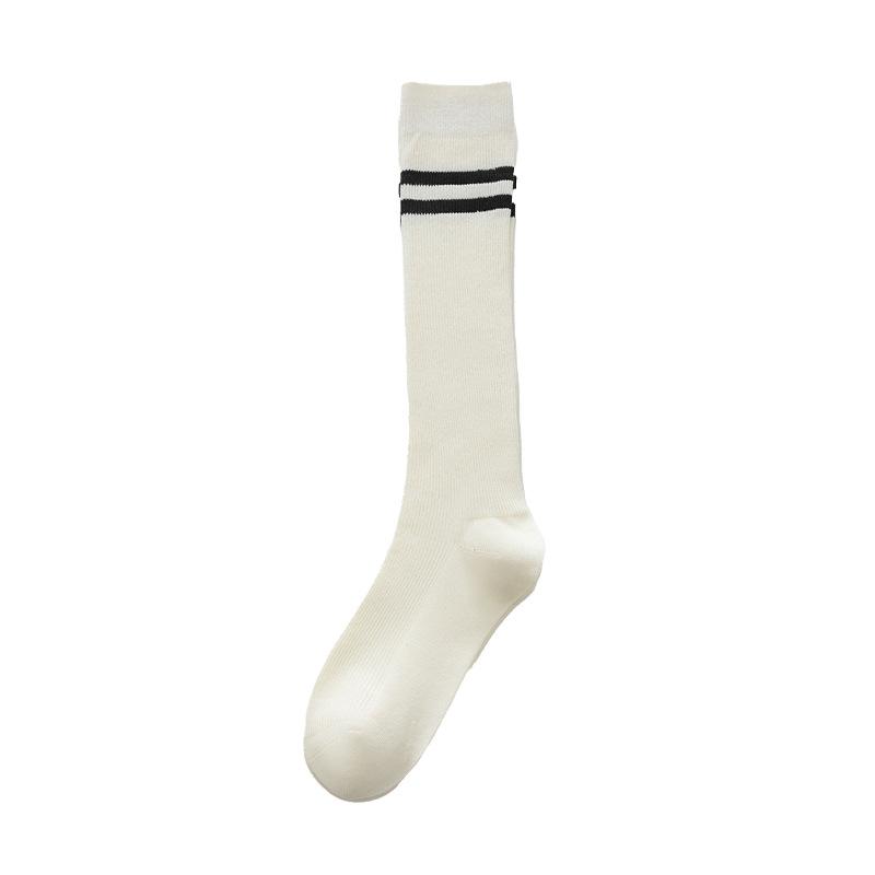 Slimming and Leg-beautifying Calf Socks for Women in Autumn and Winter, School Style, Versatile, Pressure Cotton Pile Long Stockings High
