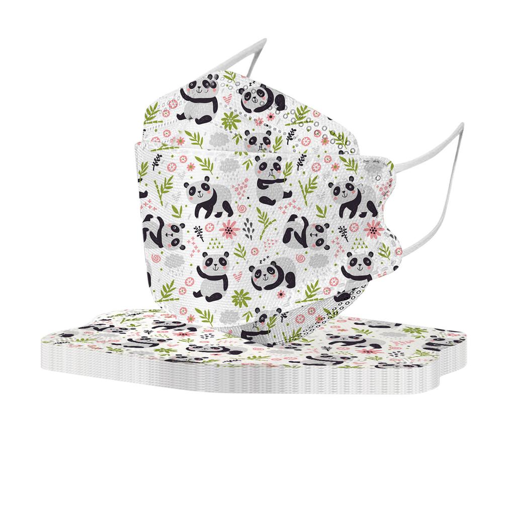 10Pcs Children's Fish-shaped Disposable Mask, Four-layer Ultra-filtering  For Boys And Girls