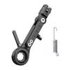 23x5,7cm Ständer Motorrad Legierung Motorrad Fuß Seitenständer Verstellbar Parkständer Für Elektrische Motorrad Zubehör