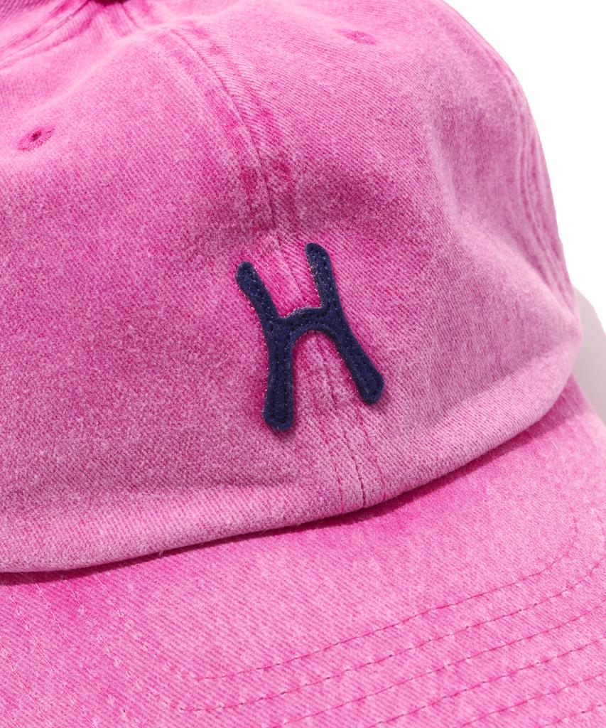 HELLO SUNRISE H Logo Cotton Ball Cap_Pink