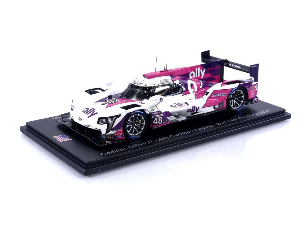 

Spark National Model Cadillac 2021 Daytona 24H 2nd place Rockenfeller 1/43 DPi-V.R #48 J. Johnson/Kamui Kobayashi/S. Pagenaud/M.