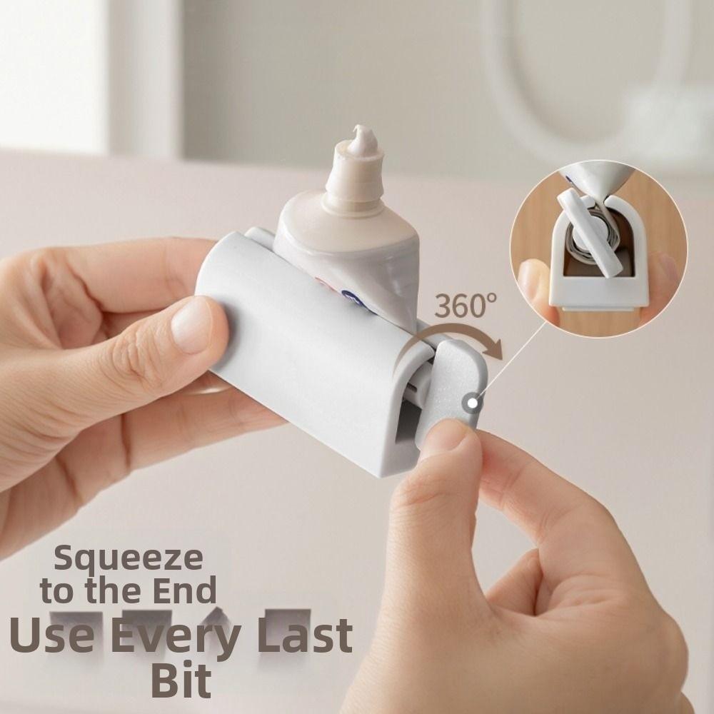 Labor-Saving Toothpaste Squeezer Manual Rotating Toothpaste Dispenser  Oil Paint