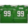 2026 Retro Embroidered Rugby Jersey Philadelphia Eagles 99 Team Sports Uniform Men Women