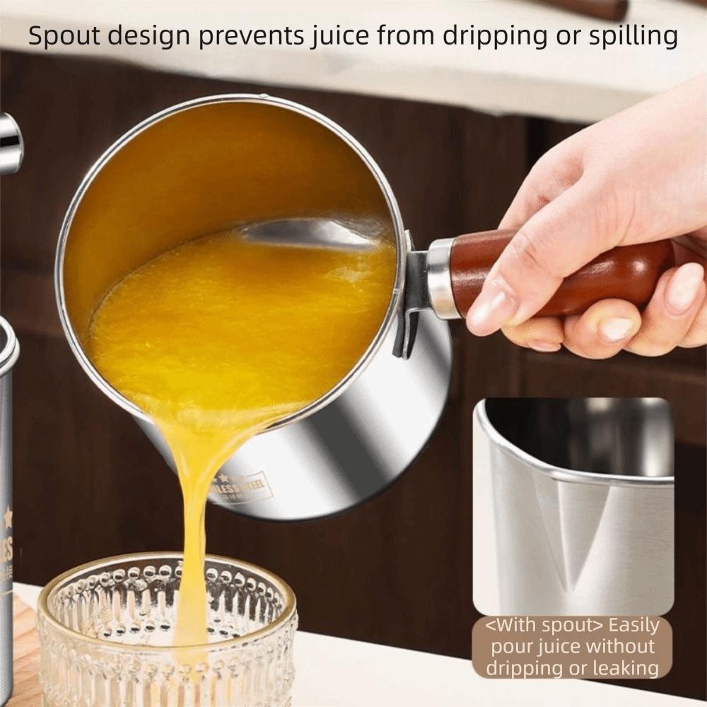 Press Type Manual Fruit Juicer Stainless Steel Fruit Residue Separator  Fruit Preparation