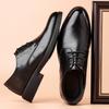 Handmade Men's Oxford Shoes Business Casual Leather Shoes Comfortable Man Derby Shoes Classic Lace-up Business Footwear Sneakers