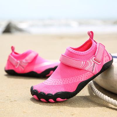 Badeschuhe Outdoor Kinder Strandschuhe Eltern-Kind Bachschuhe Große Größe Fünf-Zehen Tauchschuhe Schnorchelschuhe