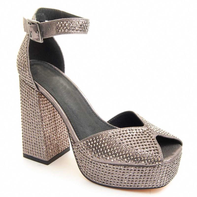 Damen-High-Heel-Schuh. Montevita Sandant 84699