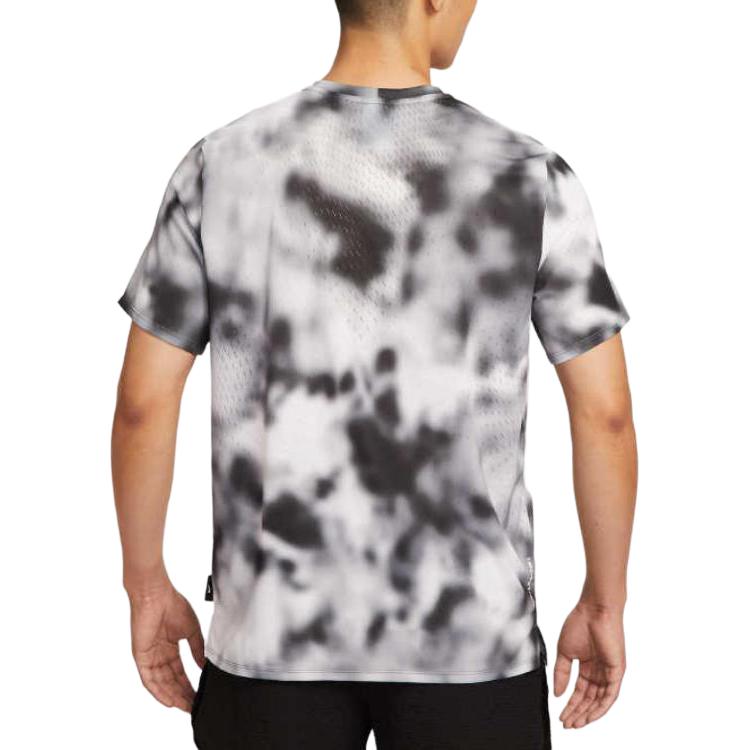 Nike Série Style de Vie Sportif As M Nk Dfadv Rd Breathe T-Shirt Manches Courtes Col Rond Mode Séchage Rapide Respirant Homme Tops HJ4149010