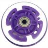 Ruidongle 80 95 100Mm Professional Inline Skate Wheels No Noise PU for Adult Training Luminous Flashing Roller