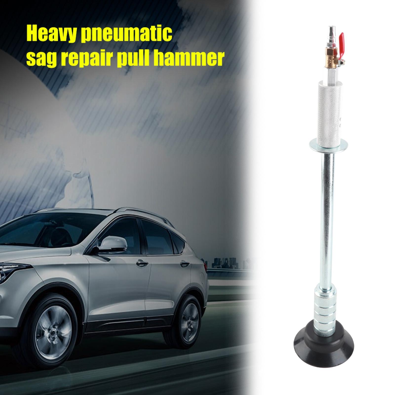 

Тяжелый пневматический молоток для ремонта провисания кузова автомобиля с присоской для ремонта вмятин белый