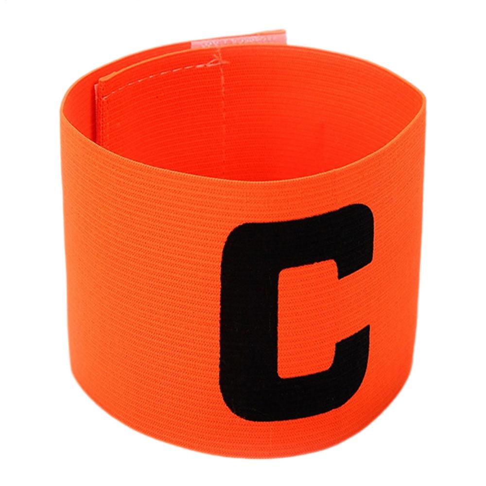 Captain armband Children s football captain armband Football training equipment Team grouping armband Bright Color Competition оранжевый