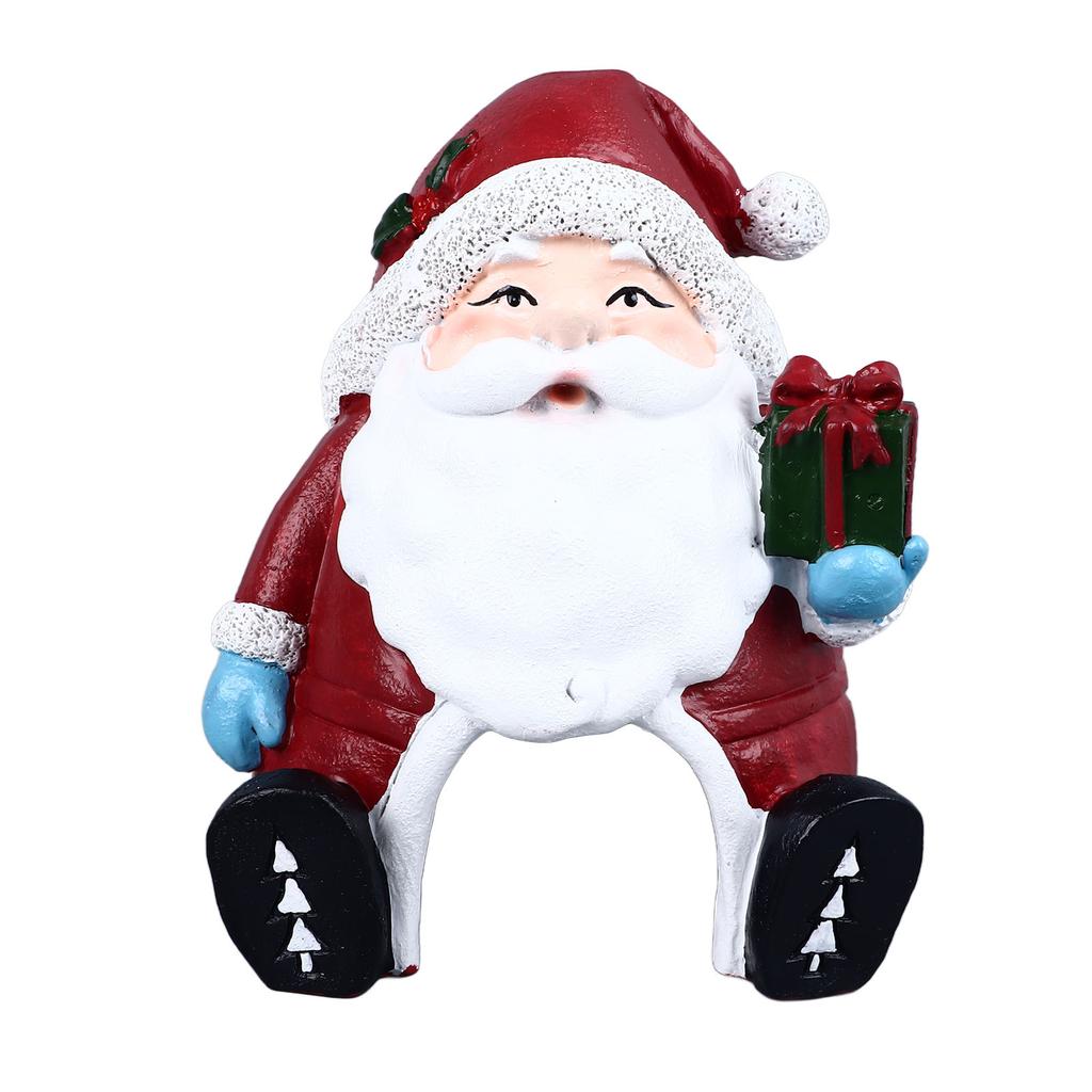 Christmas Aquarium Decoration Multipurpose Landscaping Resin Christmas Fish Tank Ornaments for