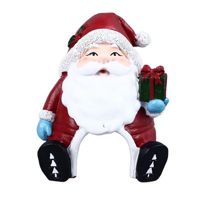 Christmas Aquarium Decoration Multipurpose Landscaping Resin Christmas Fish Tank Ornaments for