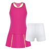 Kids Girls Golf Tennis Dress Outfits Sport Dress and Shorts for Running Gym Exercise Tennis Badminton