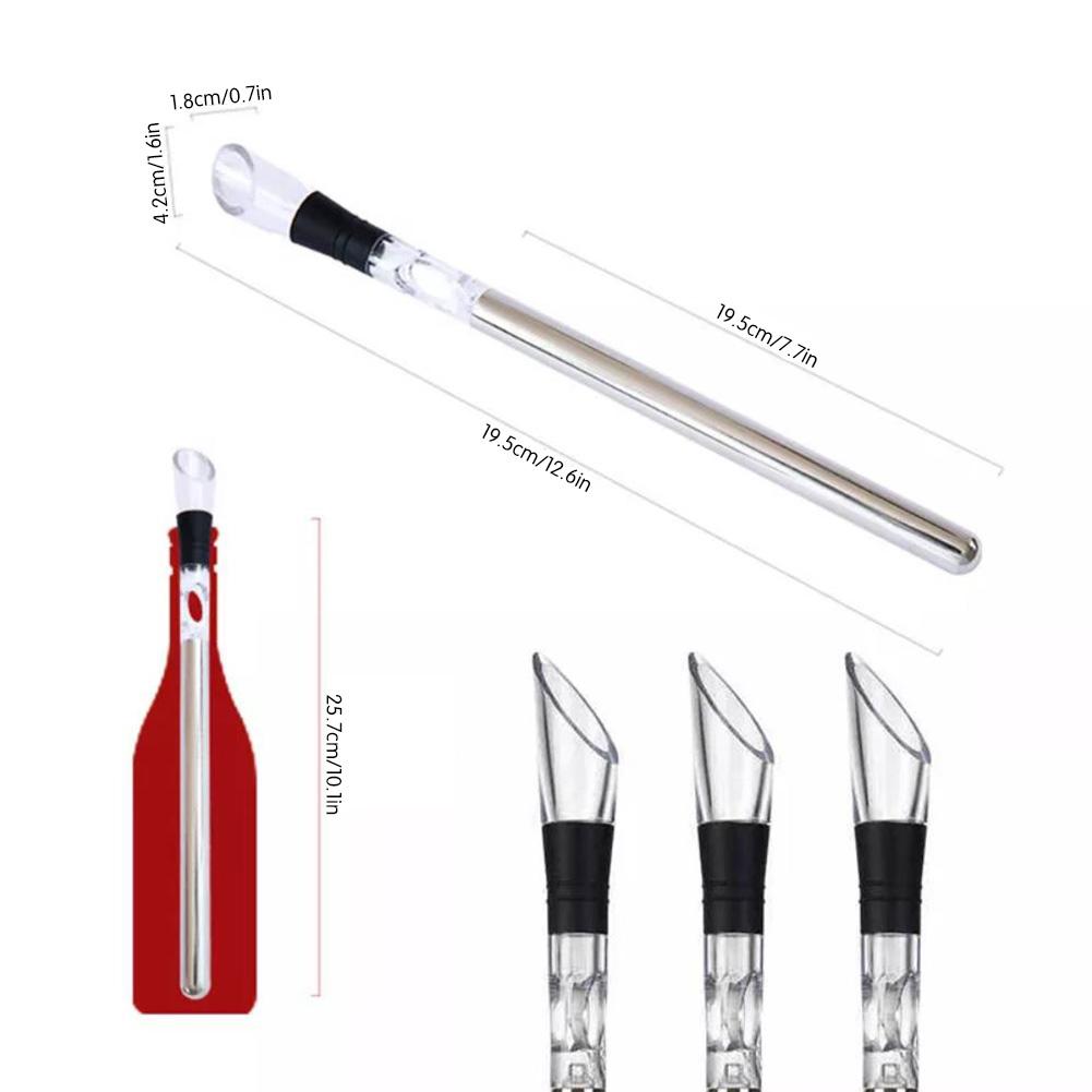 Wine Cooling Stick Multifunctional Iceless Wine Chillers For Wine Lovers
